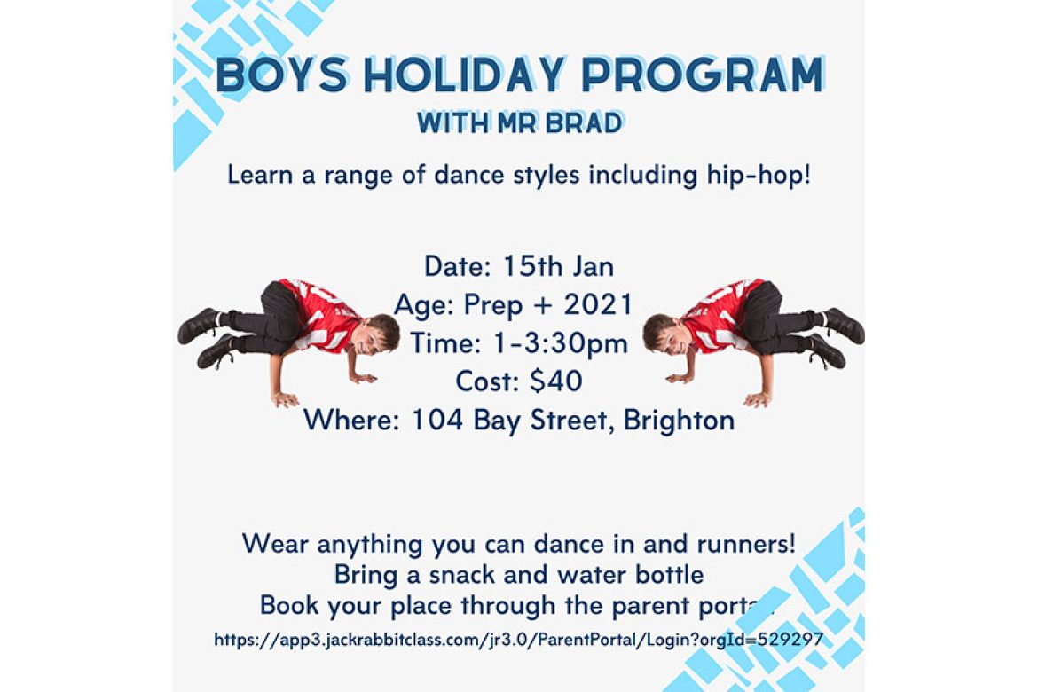 Boys Holiday Program